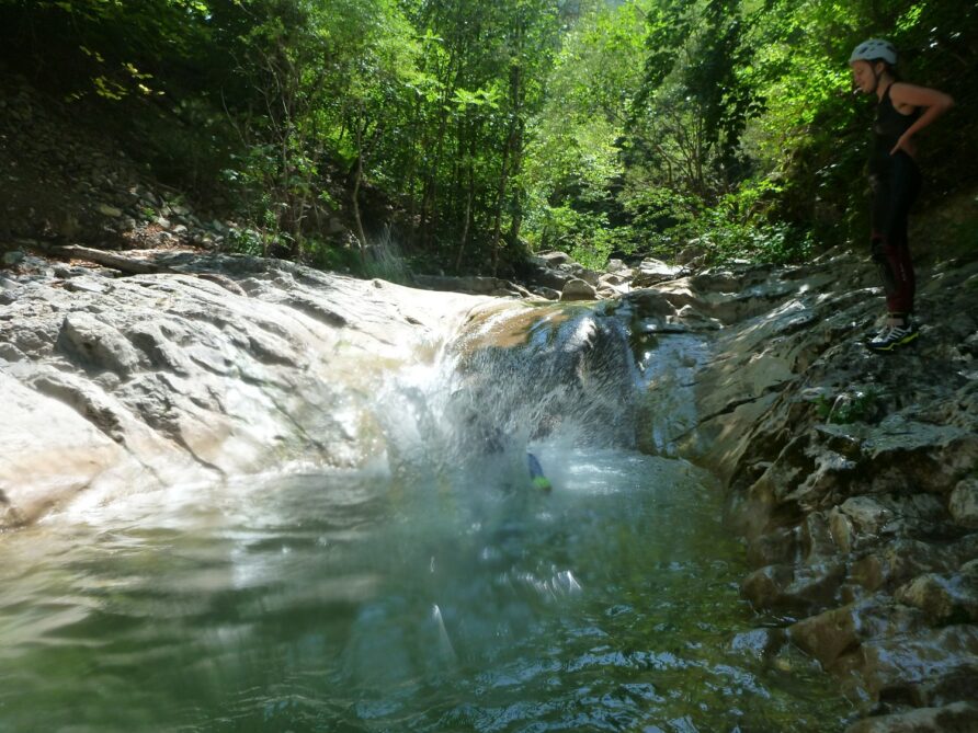 Canyon Ruisseau des Tines